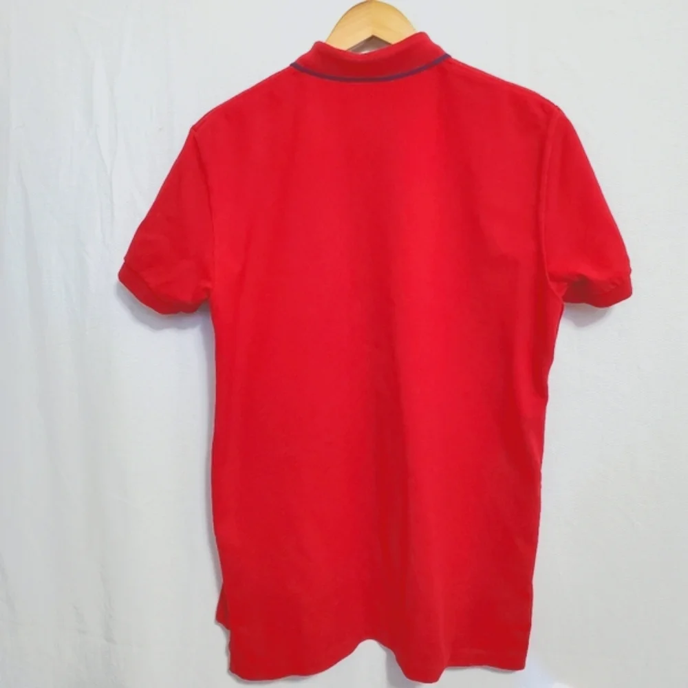 POLO Ralph Lauren Big Pony Red Cotton Pique Polo Shirt Medium